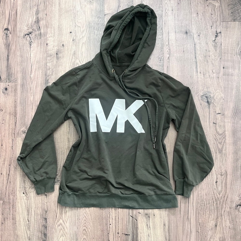 Michael Kors Olive Green Hoodie